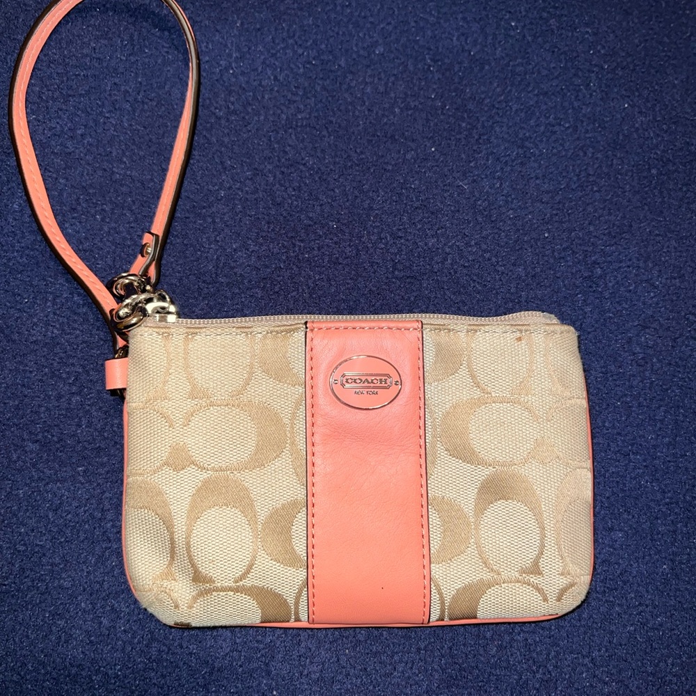 Coach wristlet